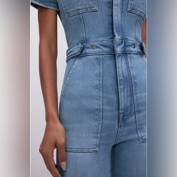 NWT Good American Denim Jumpsuit - Picture 7 of 7